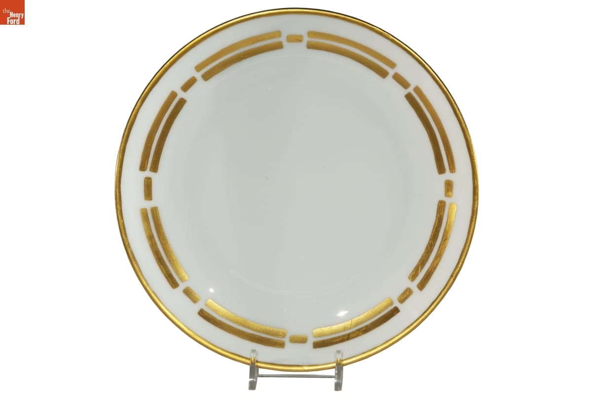 Paint Pattern Practice Plate, Painted by Helen Gardner, 1911