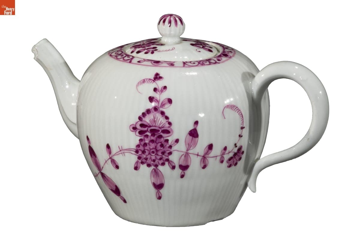 Teapot with Lid, 1774-1814