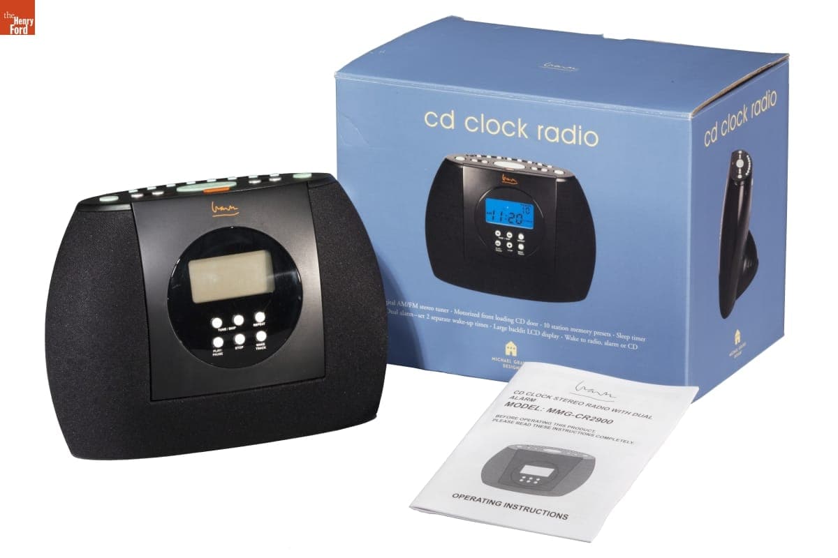 CD Clock Radio, 2002
