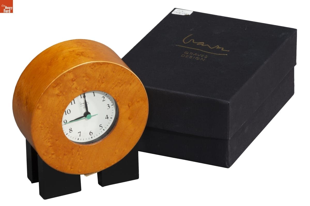 Light Maple Circular Bremen Clock, 1992