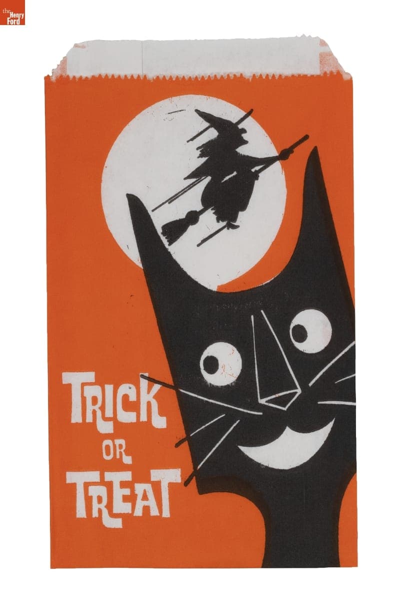 Halloween Treat Bag, 1960-1972