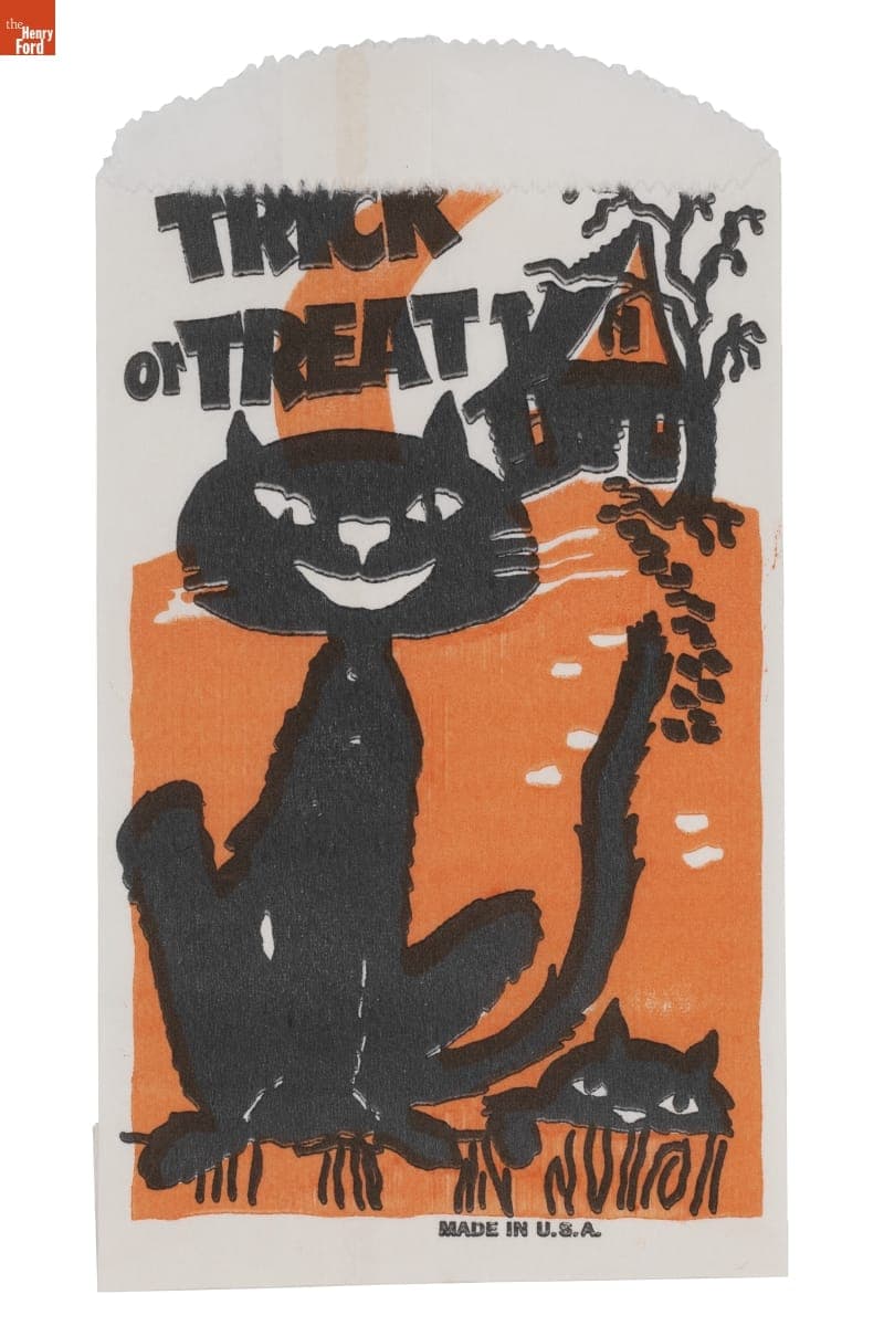 Halloween Treat Bag, 1960-1972