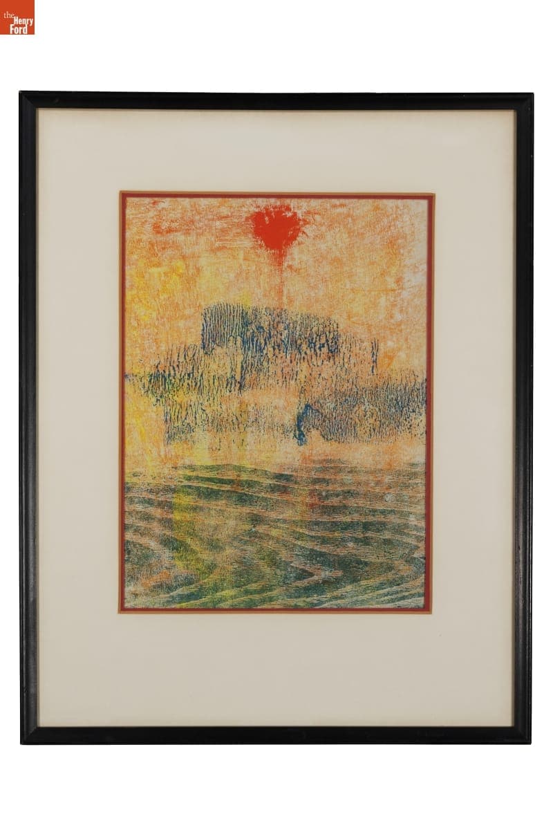 Painting by Lillian F. Schwartz