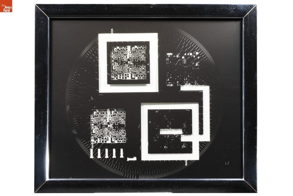 "Broken Mandela" by Lillian F. Schwartz