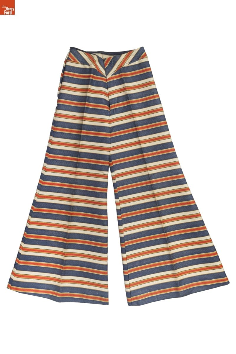 Bell Bottom Trousers, Worn by Cathe Garcia, circa 1970