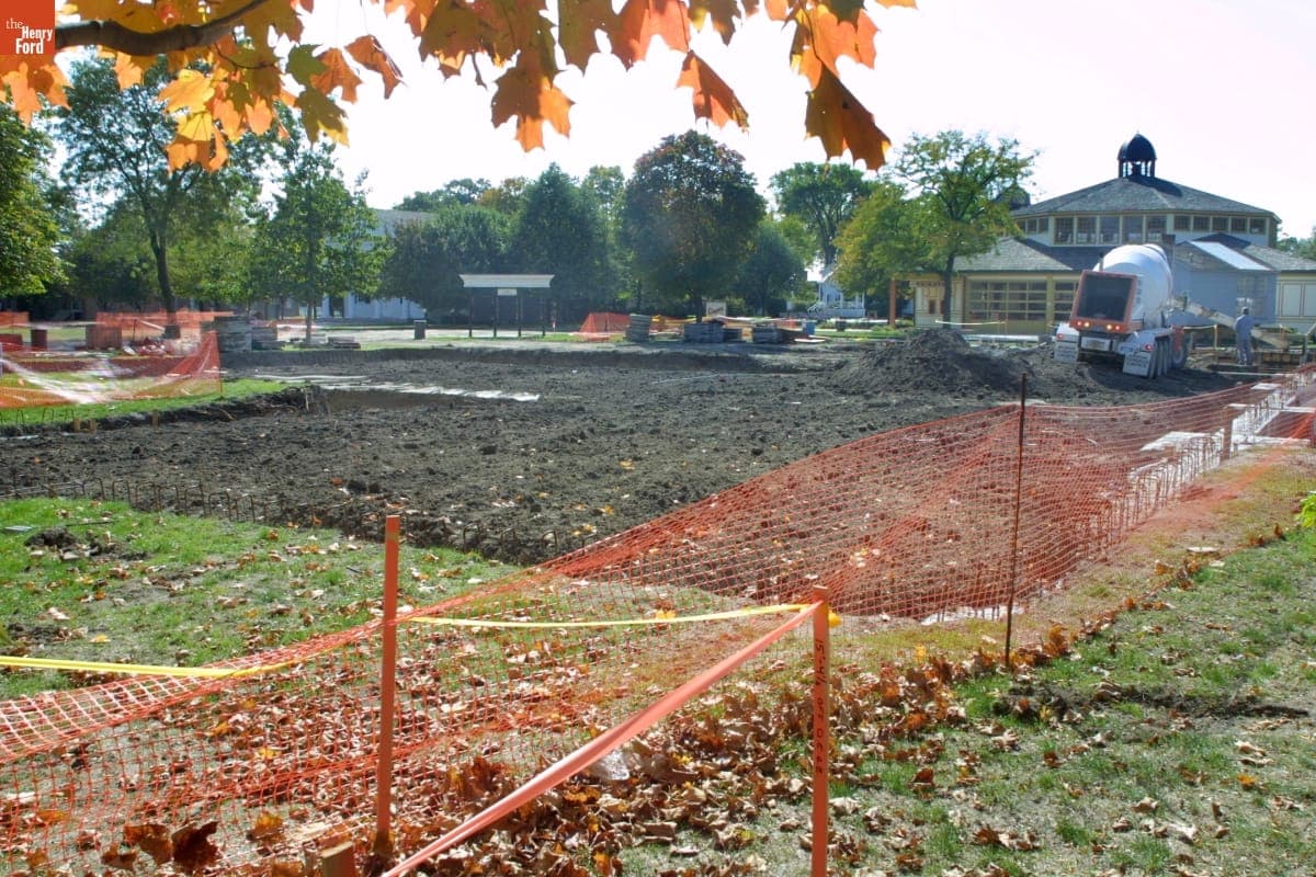 Tintype Studio Being Relocated during the Greenfield Village Restoration Project, October 2002