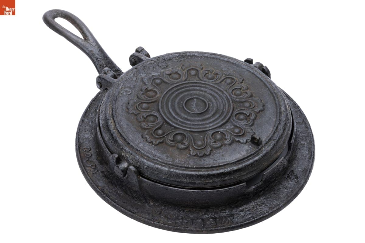 Smith, Francis & Wells Waffle Iron, 1860-1866