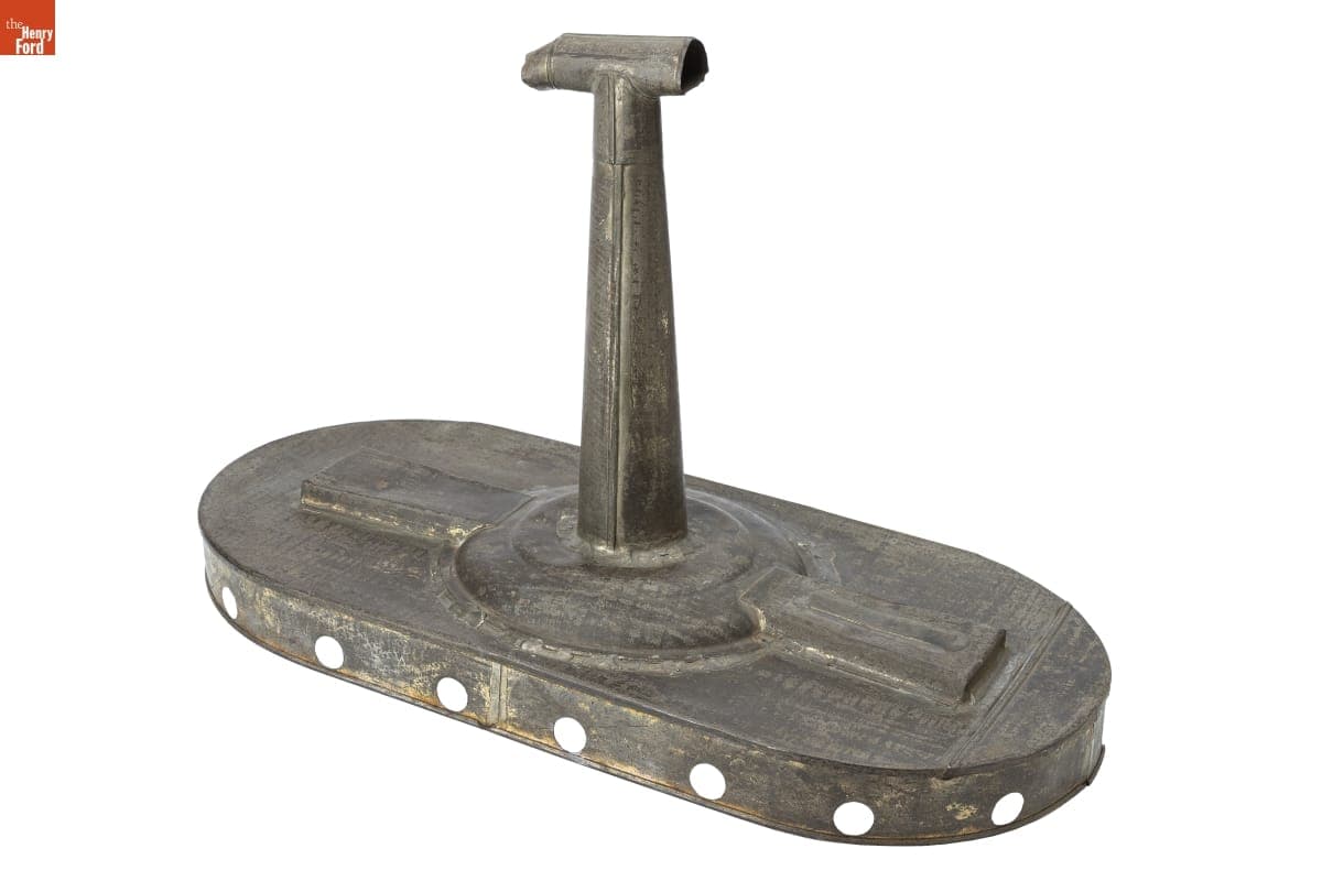 Wash Boiler Steam Releasing Cover, circa 1885