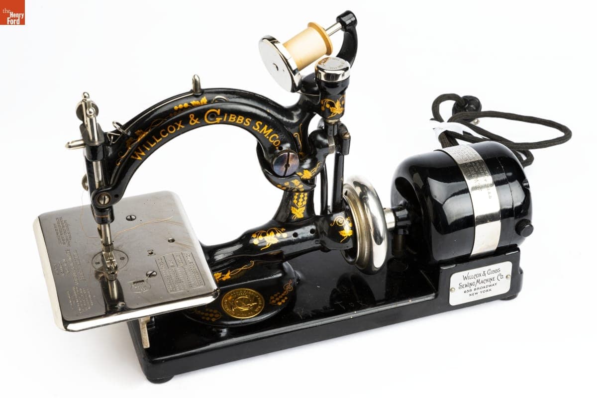 Wilcox & Gibbs Automatic Noiseless Sewing Machine, 1894-1905