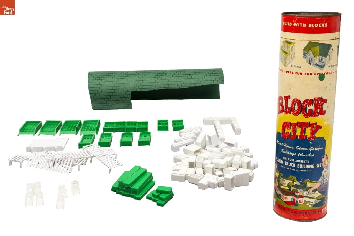 Block City Building Blocks, 1955-1960
