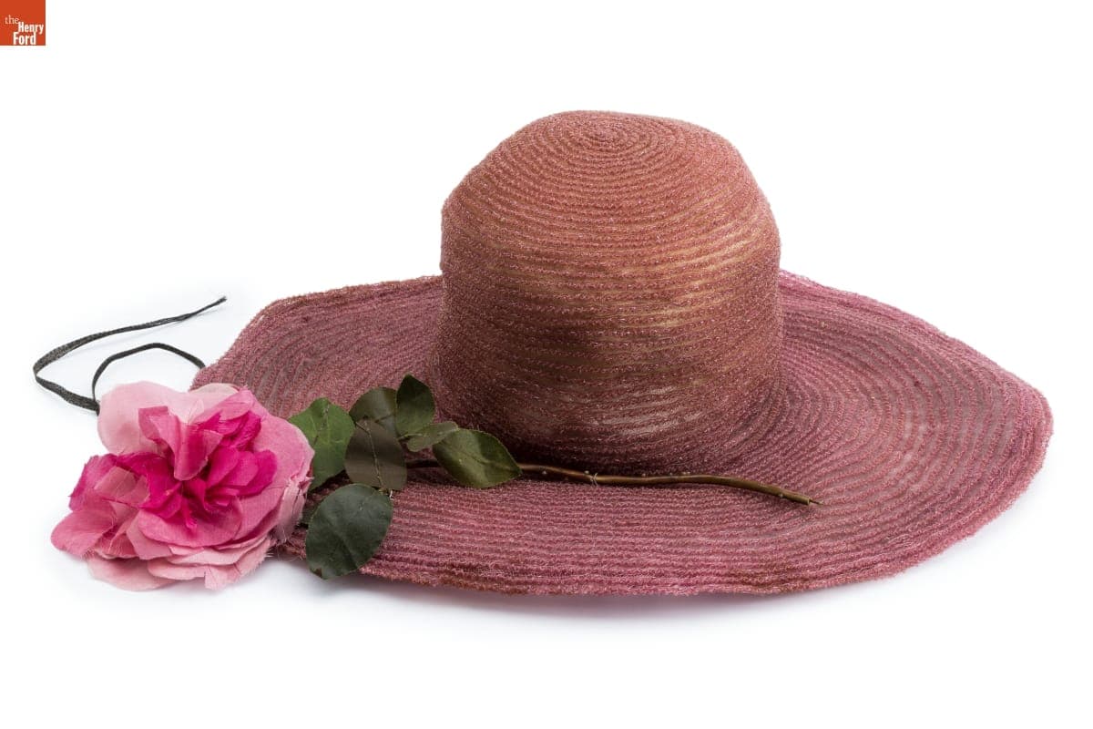 Bridesmaid Hat, Worn by Mary Von Mach at the Wedding of Irene Von Mach and Joseph Riley LeBay, 1923