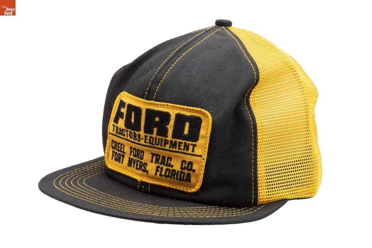 Creel Ford Tractor Company Baseball Cap, Worn by George S. Wilkerson