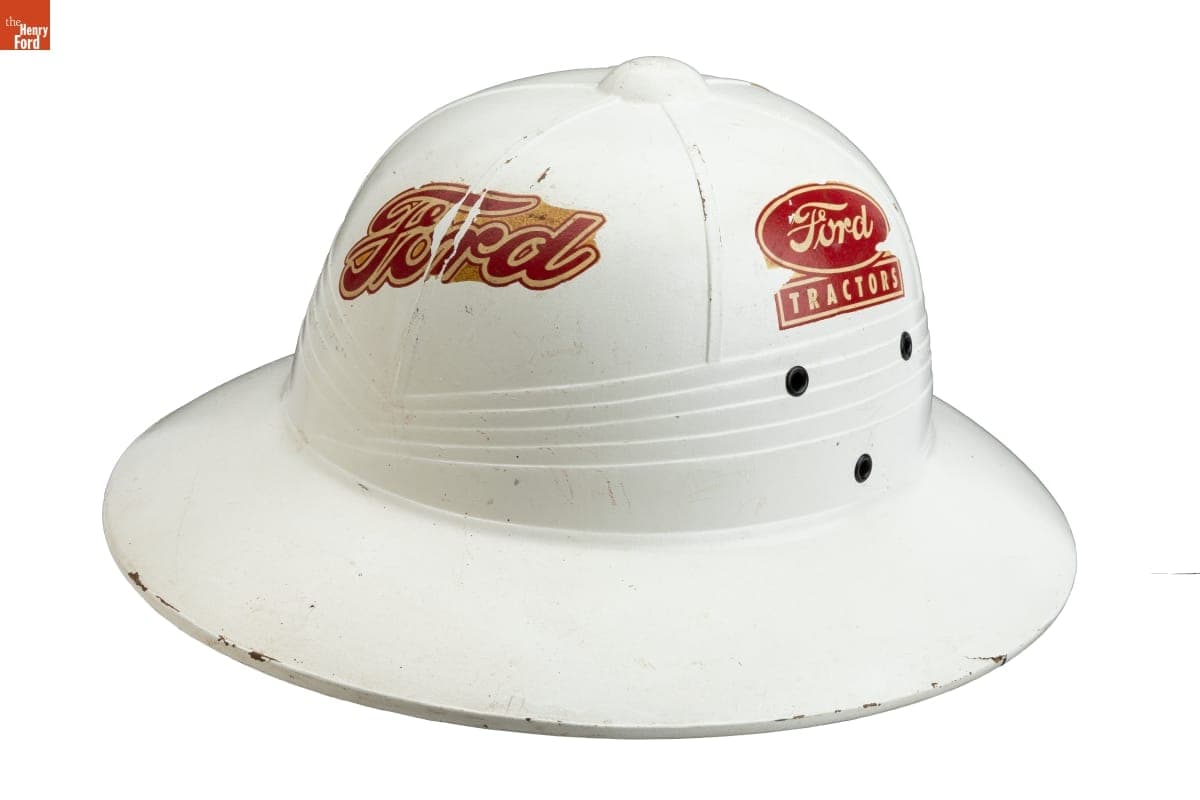 Ford Tractor and Implement Division Helmet, Worn by George S. Wilkerson