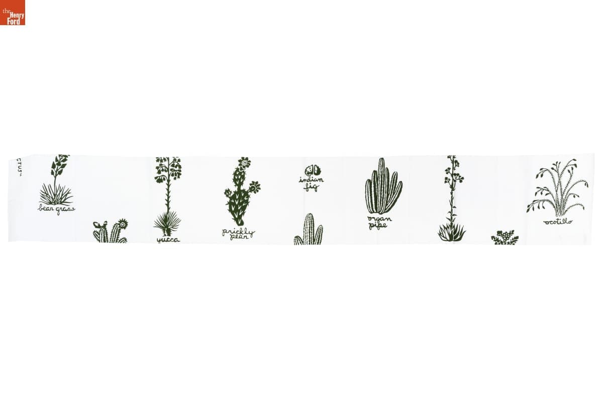 Harwood Steiger Fabric, "Cactus"