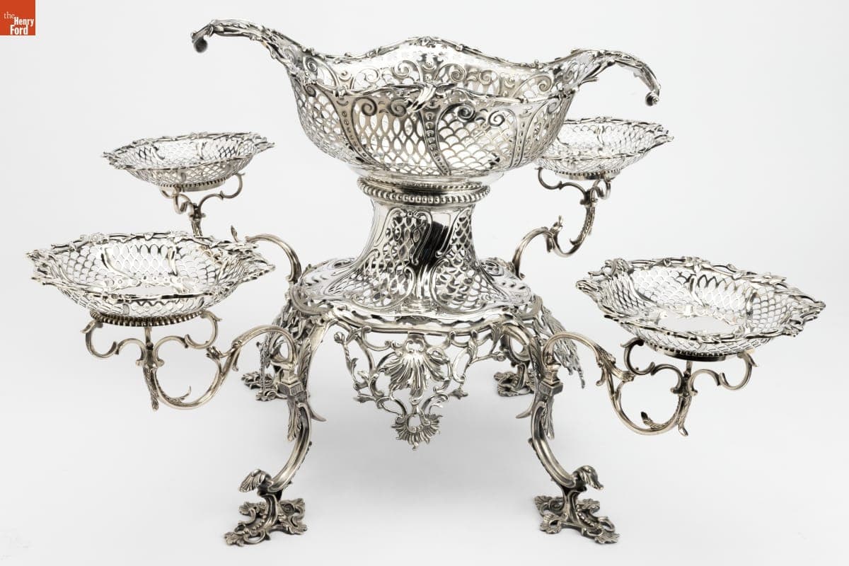 Epergne, 1766-1767