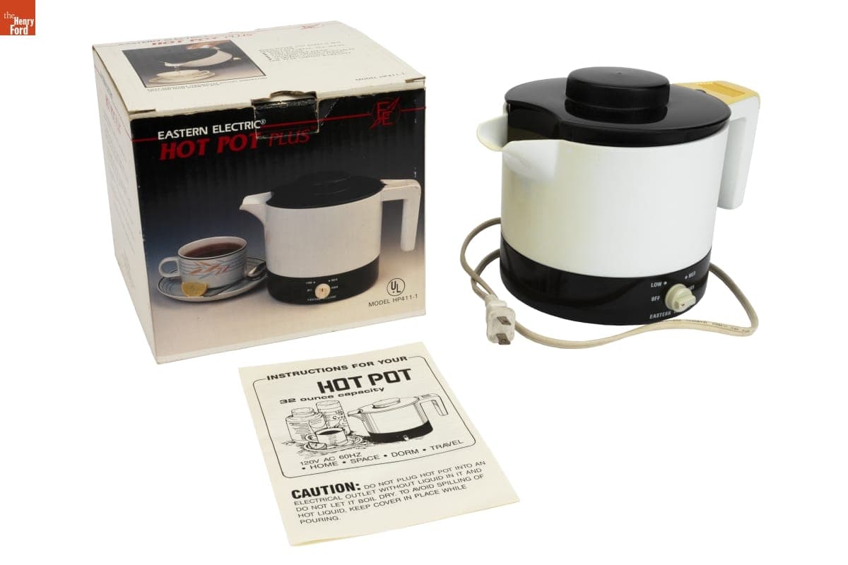 Eastern Electric Hot Pot Plus, Used by Donna Braden, circa 1985