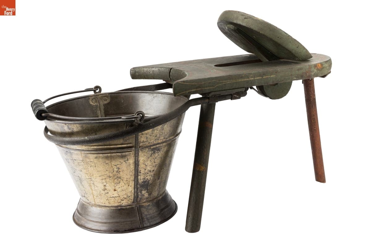 "The Dairy Maids Friend" Milking Stool