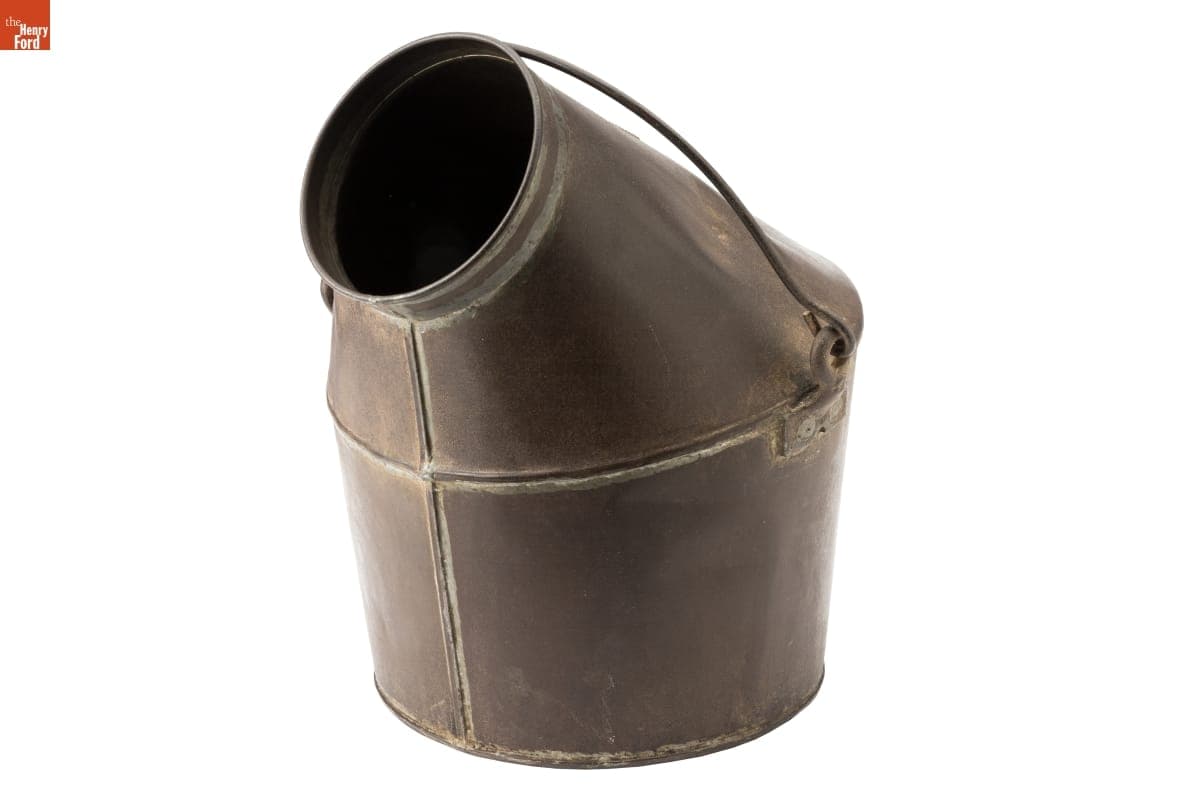 Dr. North's Sanitary Milking Pail, circa 1910