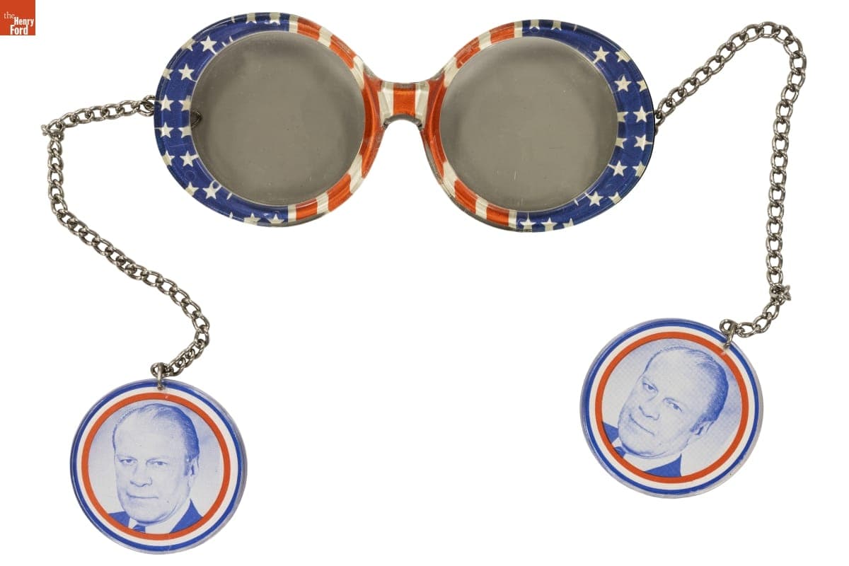 Promotional Sunglasses, Made for President Gerald Ford's Re-election Campaign, 1976
