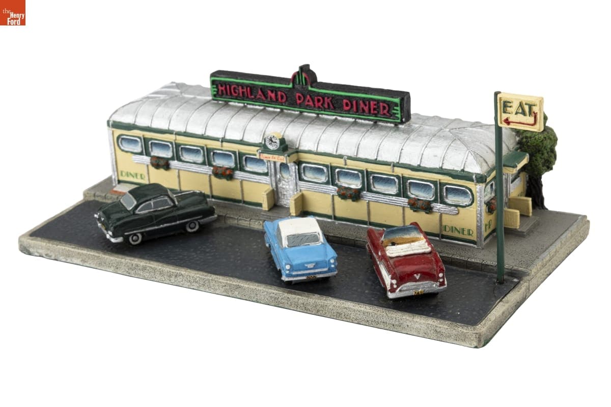 "Highland Park Diner" Statuette, 1993