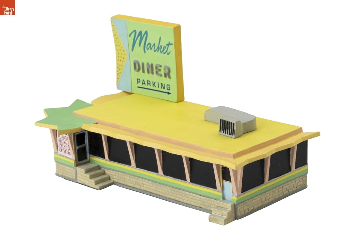"Market Diner" Statuette, 1993