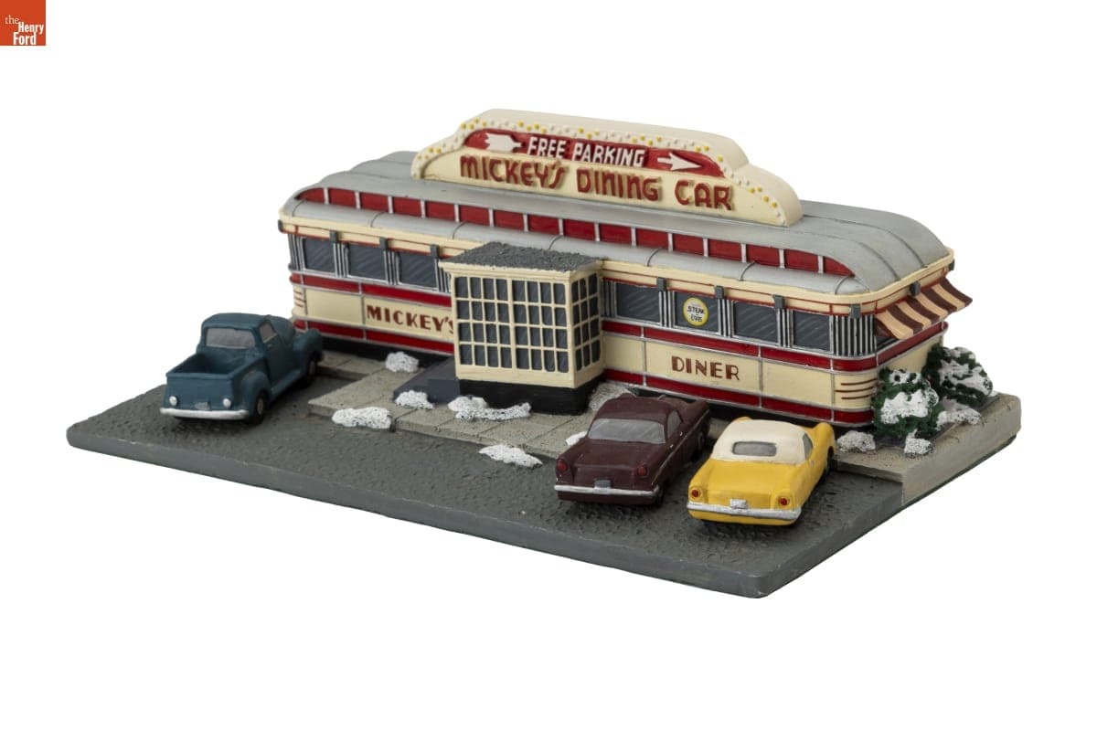 "Mickey's Diner" Statuette, 1993