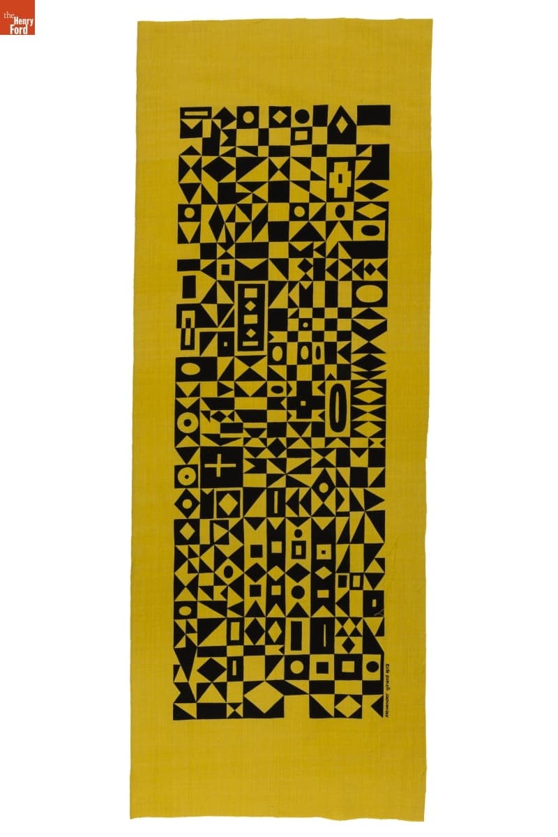 Environmental Enrichment Panel, "Geometry," Designed by Alexander Girard for Herman Miller, 1972