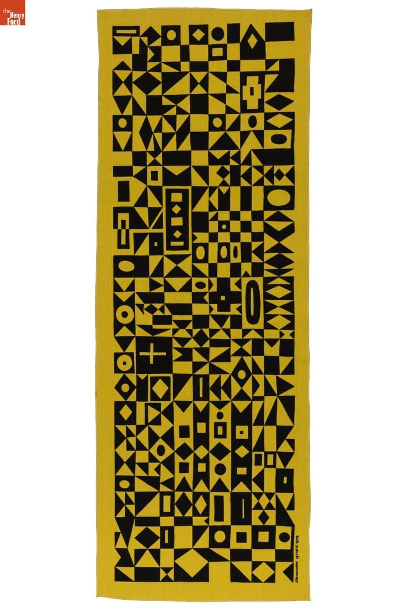 Environmental Enrichment Panel, "Geometry," Designed by Alexander Girard for Herman Miller, 1972