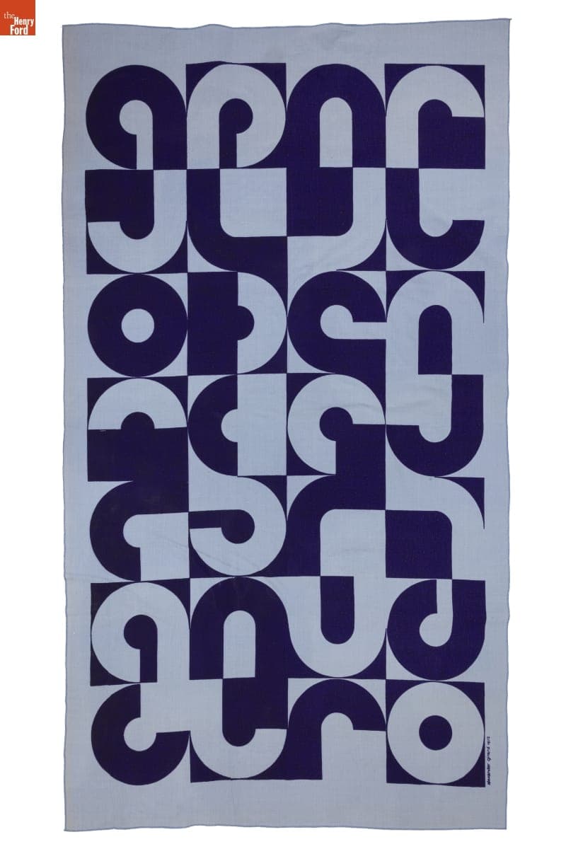 Environmental Enrichment Panel, "Circle Sections B," Designed by Alexander Girard for Herman Miller, 1972