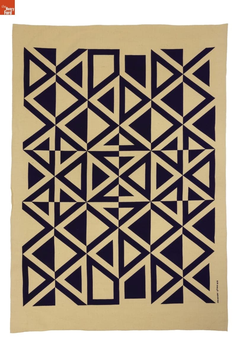 Environmental Enrichment Panel, "Geometric C," Designed by Alexander Girard for Herman Miller, 1972