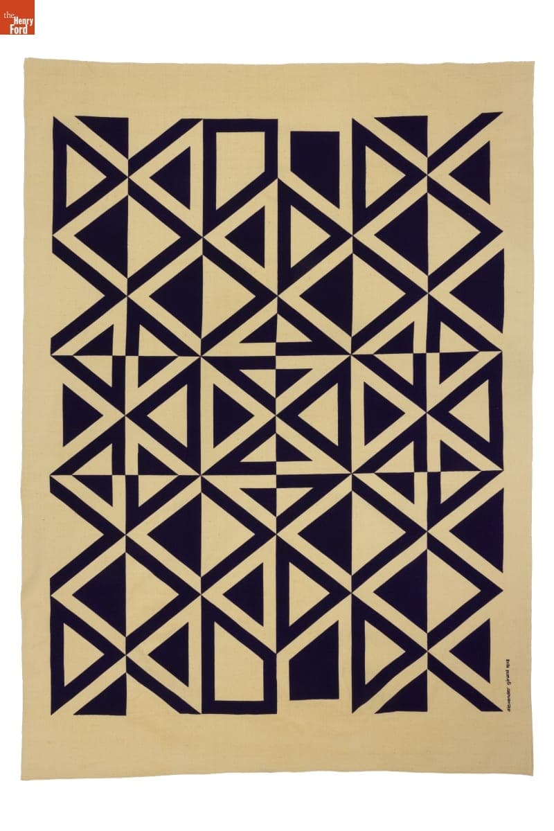 Environmental Enrichment Panel, "Geometric C," Designed by Alexander Girard for Herman Miller, 1972