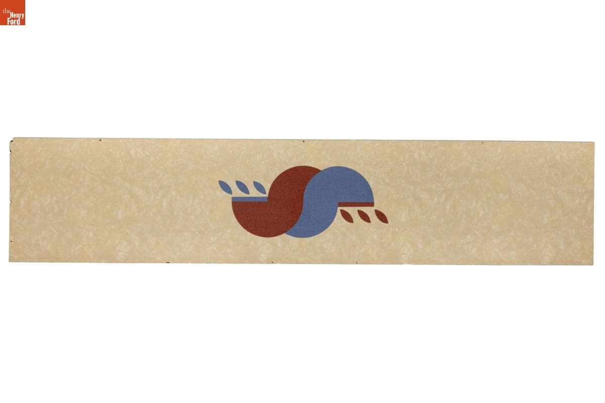 Formica Panel from the Empire Diner, 1948