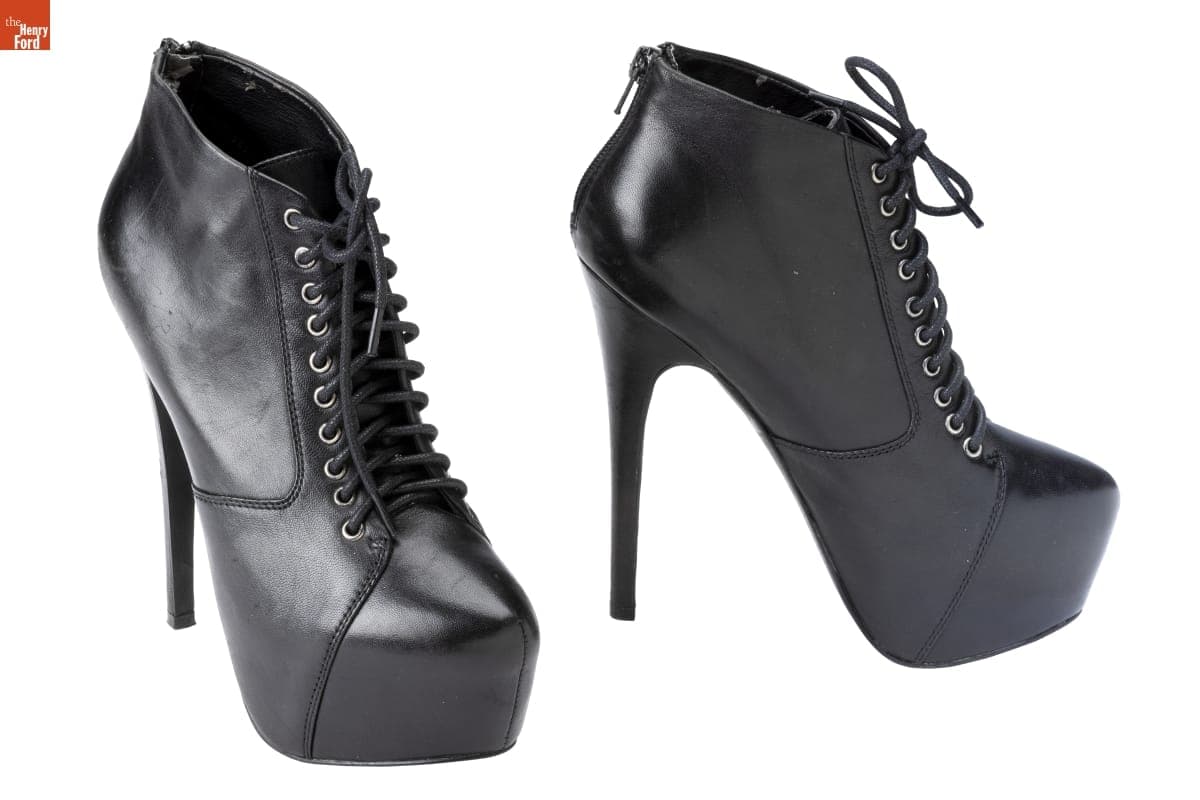 Ankle Boots, Worn by Gabrielle Derderian, 2008-2016