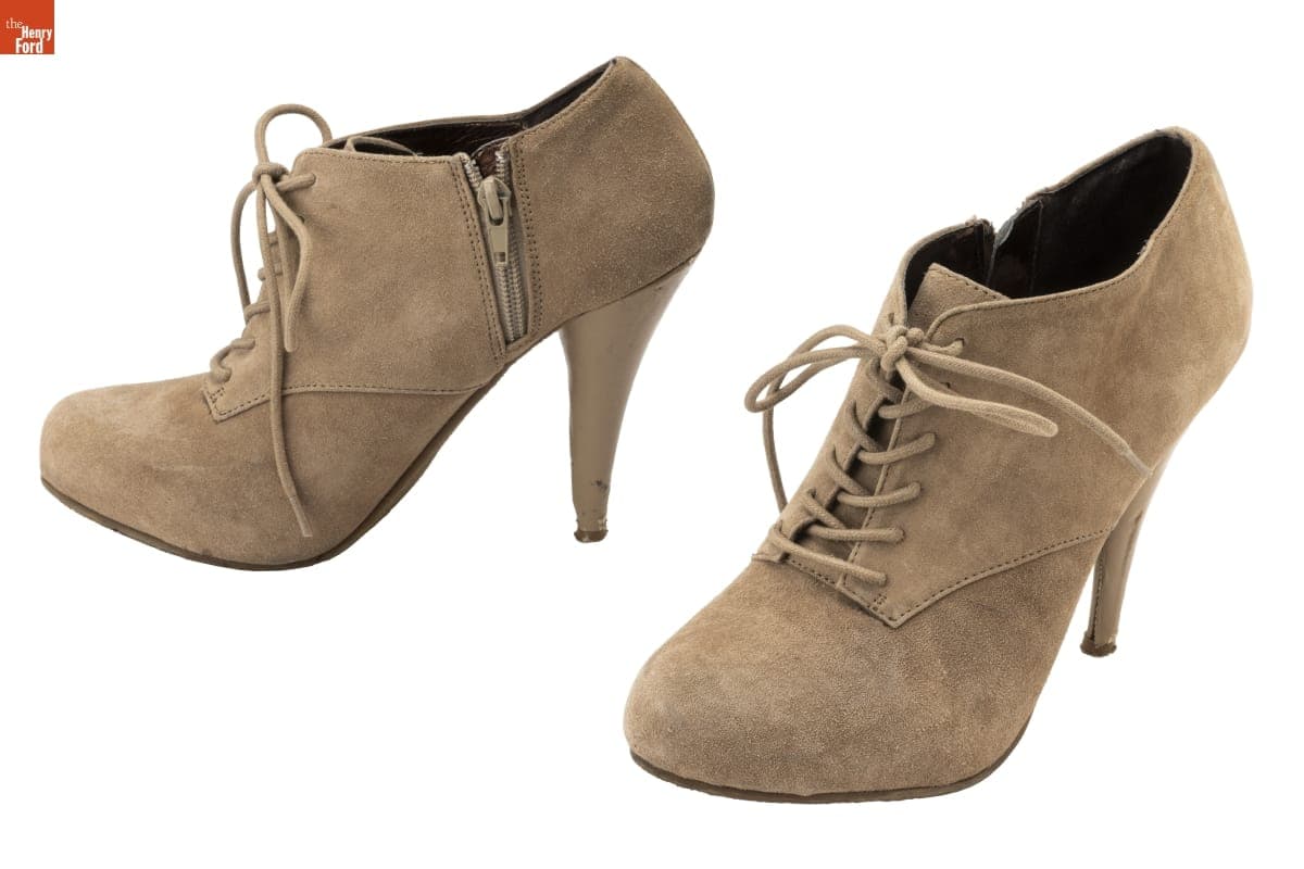 Ankle Boots, Worn by Gabrielle Derderian, 2008-2016