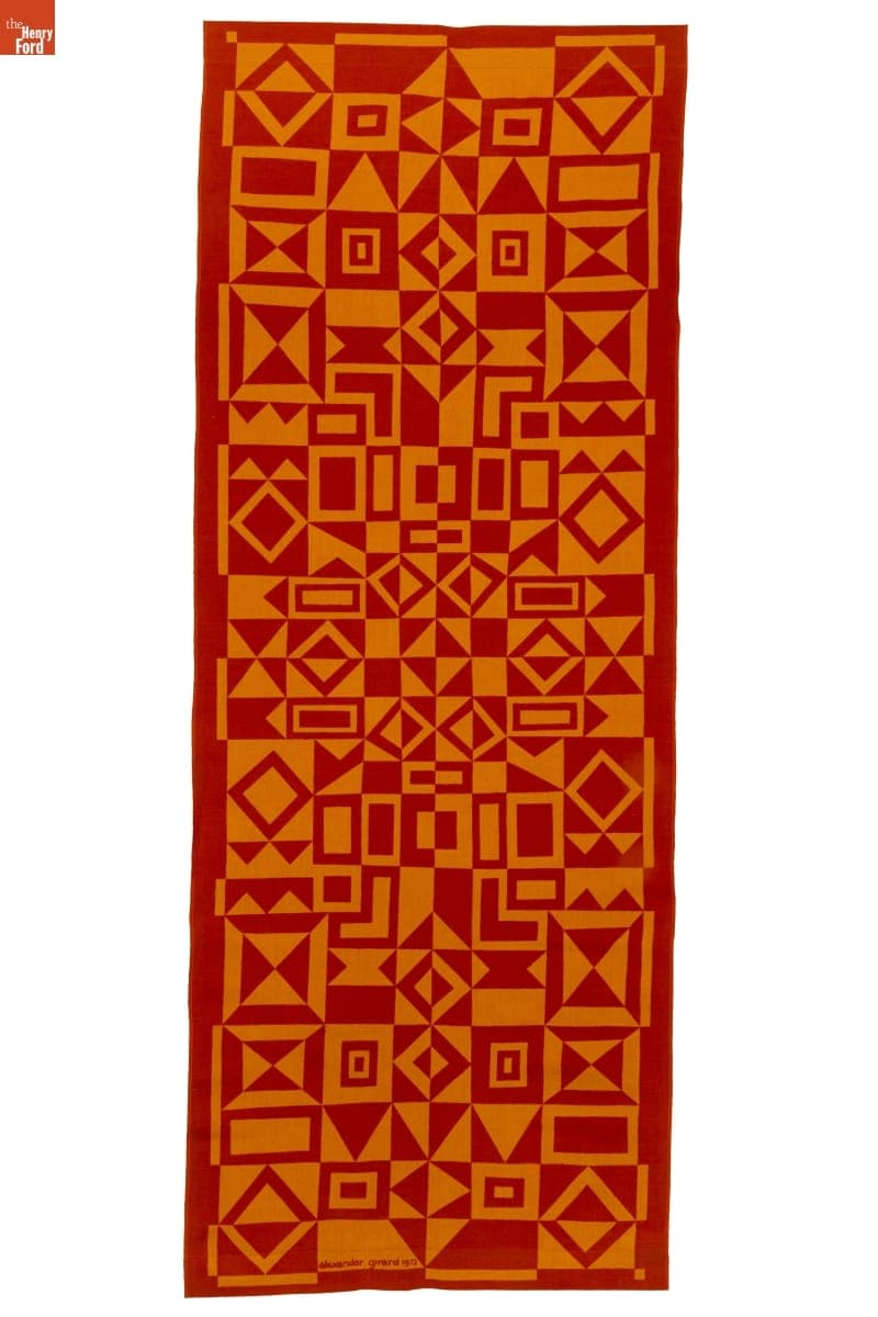 Environmental Enrichment Panel, "Kilim," Designed by Alexander Girard for Herman Miller, 1972
