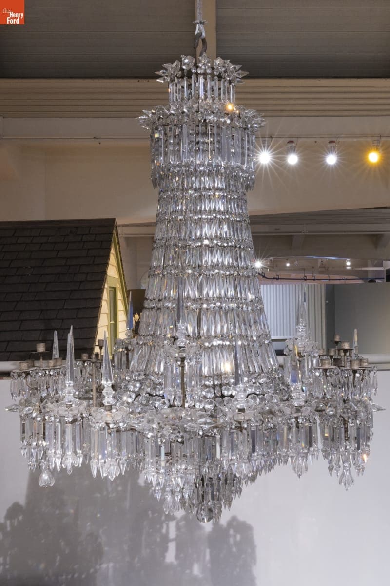 Gas Chandelier, circa 1880