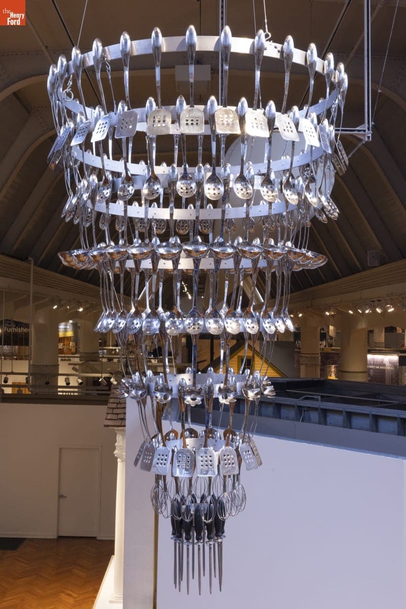Michael Graves Cookstools Chandelier, 1998