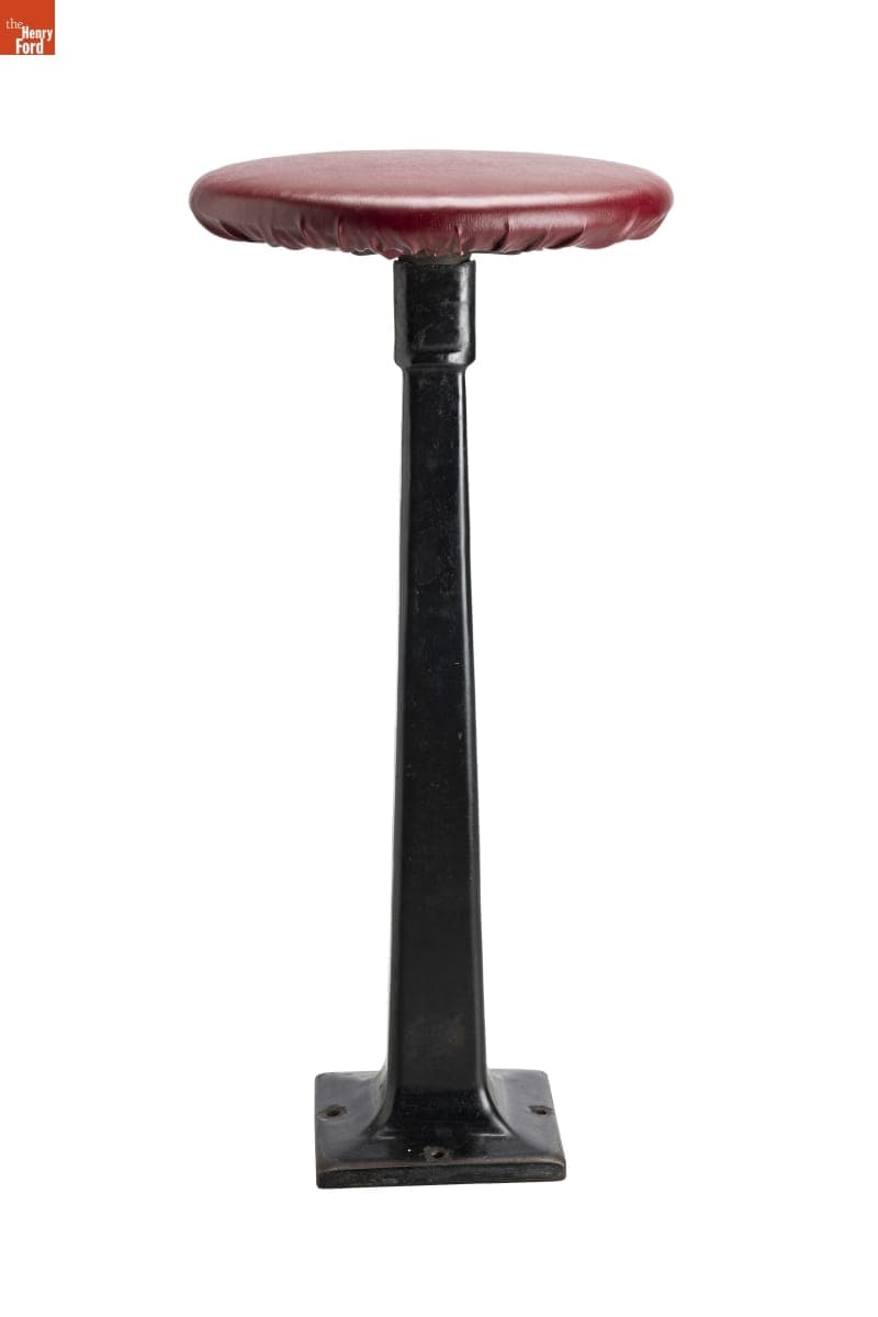 Counter Stool used in the Colonial Diner, Brockton, Massaschusetts, 1936-1942