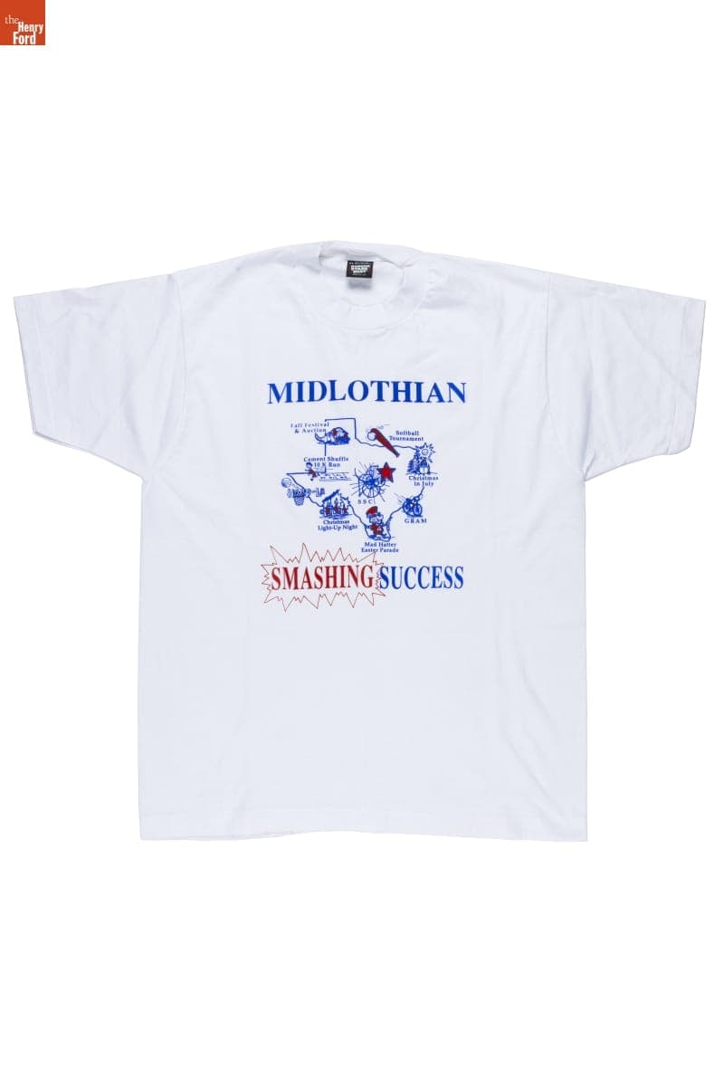 "Midlothian Smashing Success" T-Shirt, 1987-1993