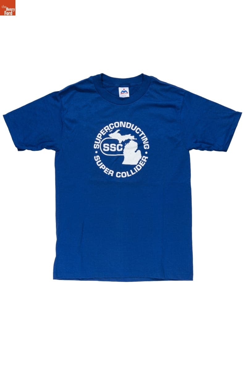 "Superconducting Super Collider SSC" T-Shirt, 1987-1993