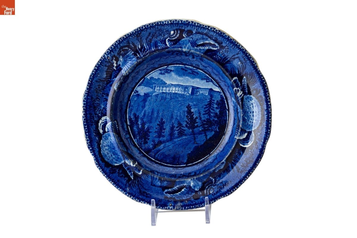 Plate, circa 1835