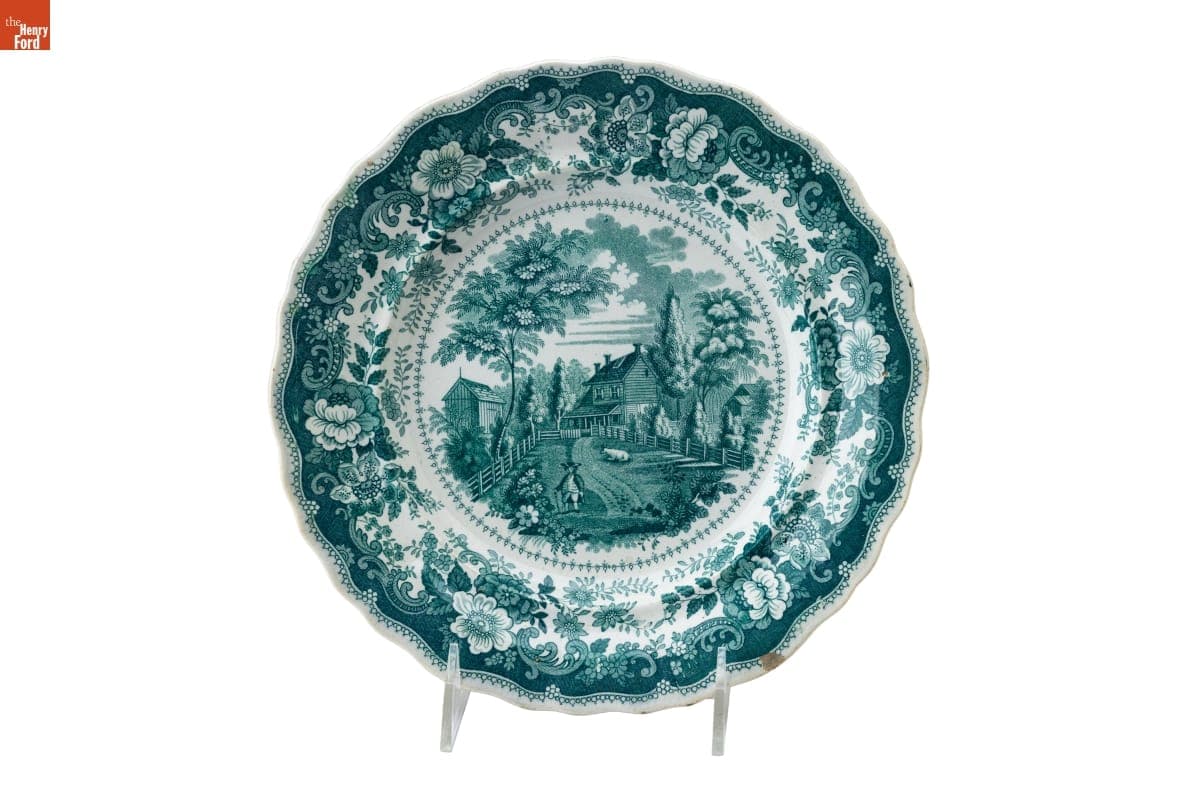 Plate, 1828-1841