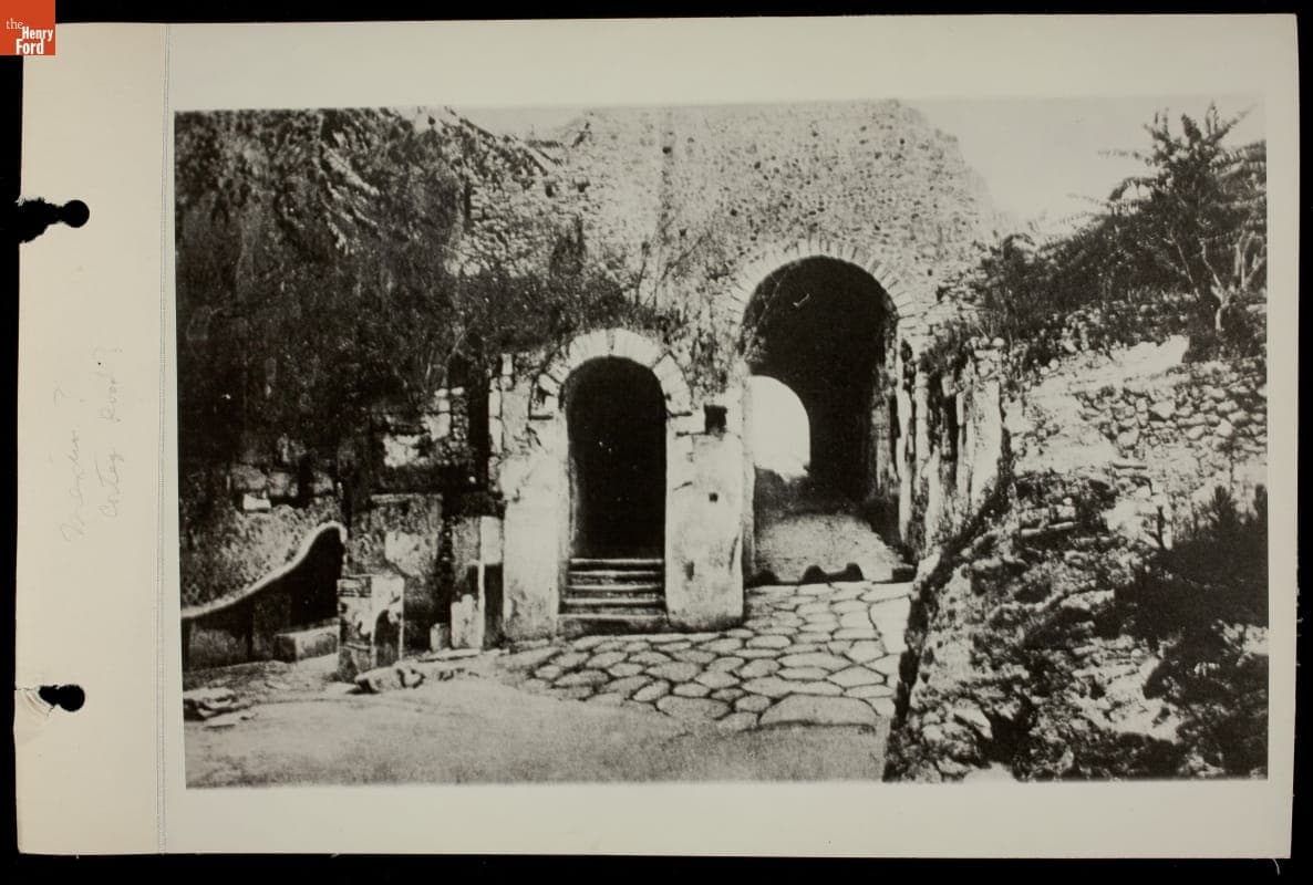 Stone Road and Arches, Mexico, 1934