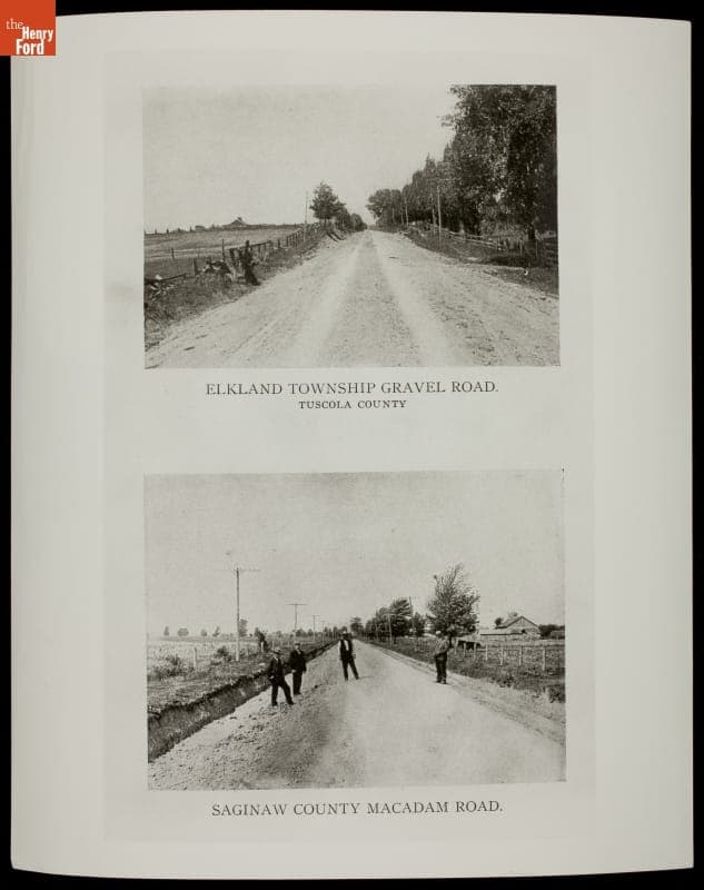 Tuscola County Gravel Road and Saginaw County Macadam Road, 1905-1906
