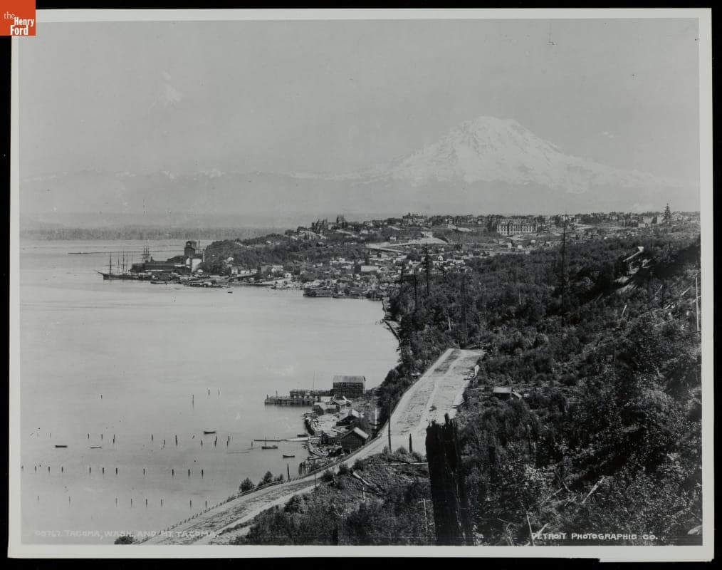 Tacoma, Washington and Mount Rainier, 1890-1910