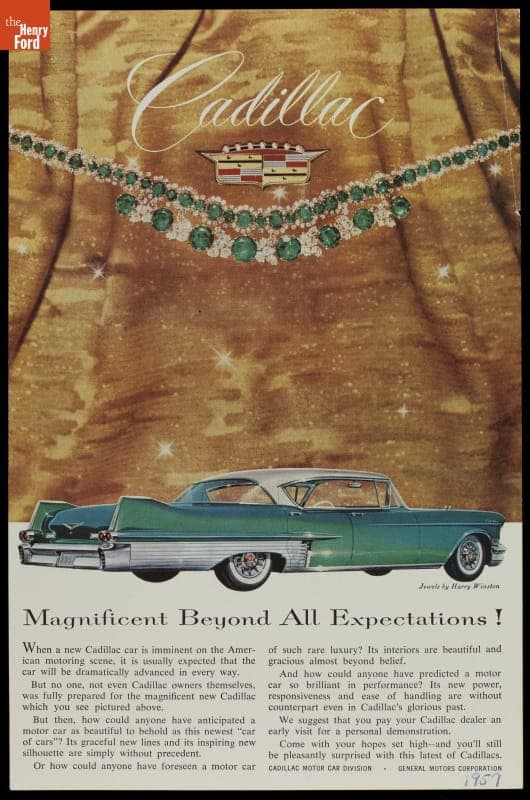 1957 Cadillac Advertisement, "Magnificent Beyond All Expectations!"
