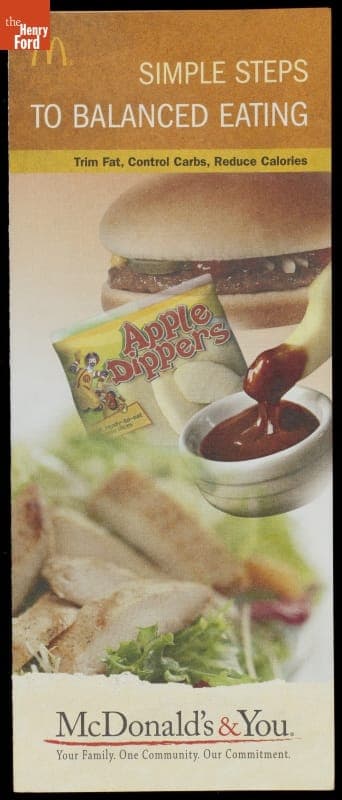 "Simple Steps To Balanced Eating...McDonald's & You," 2004