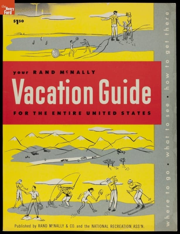 "Your Rand McNally Vacation Guide for the Entire United States," 1953