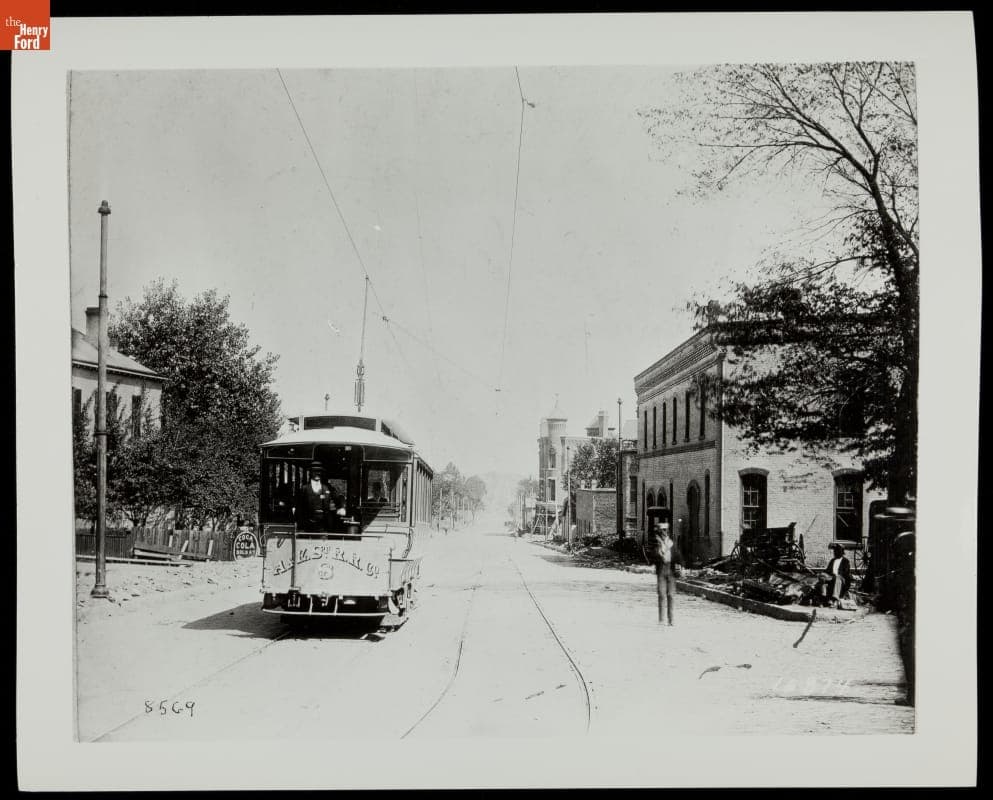 Streetcar #8,  Atlanta & Edgewood Street Railway, circa 1890