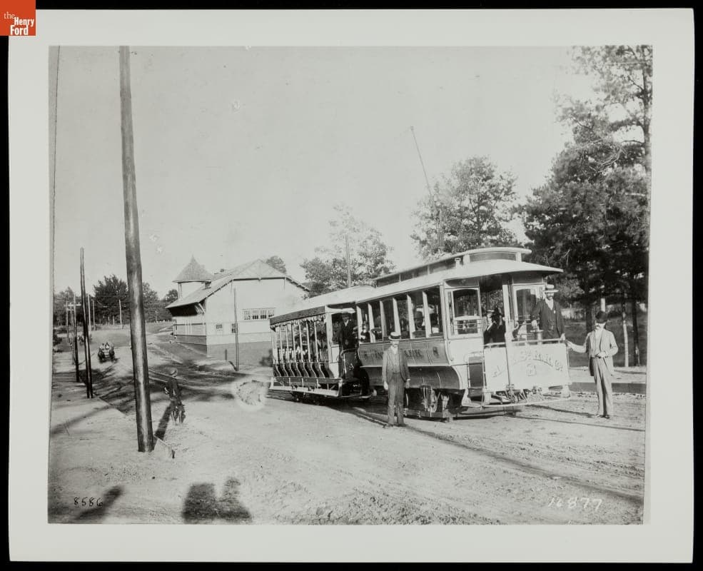 Inman Park Streetcar #8, Atlanta & Edgewood Street Railway, circa 1890